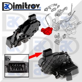 Брава задна лява врата Volvo C30 S40 S80 V50 V70 XC60 XC70